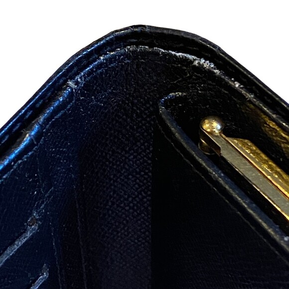 Louis Vuitton Authentic Black Epi Kisslock Vintage Wallet - Picture 13 of 15